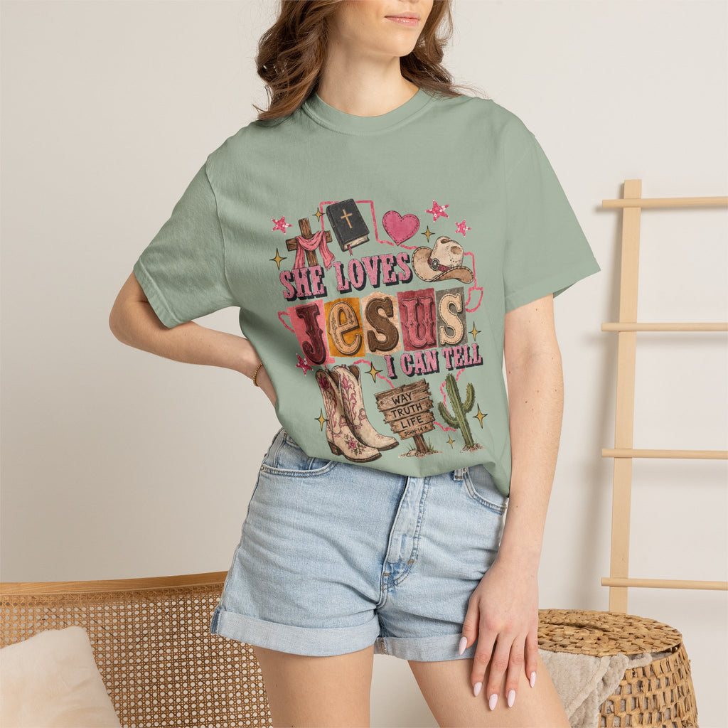 She Loves Jesus I Can Tell T-Shirt