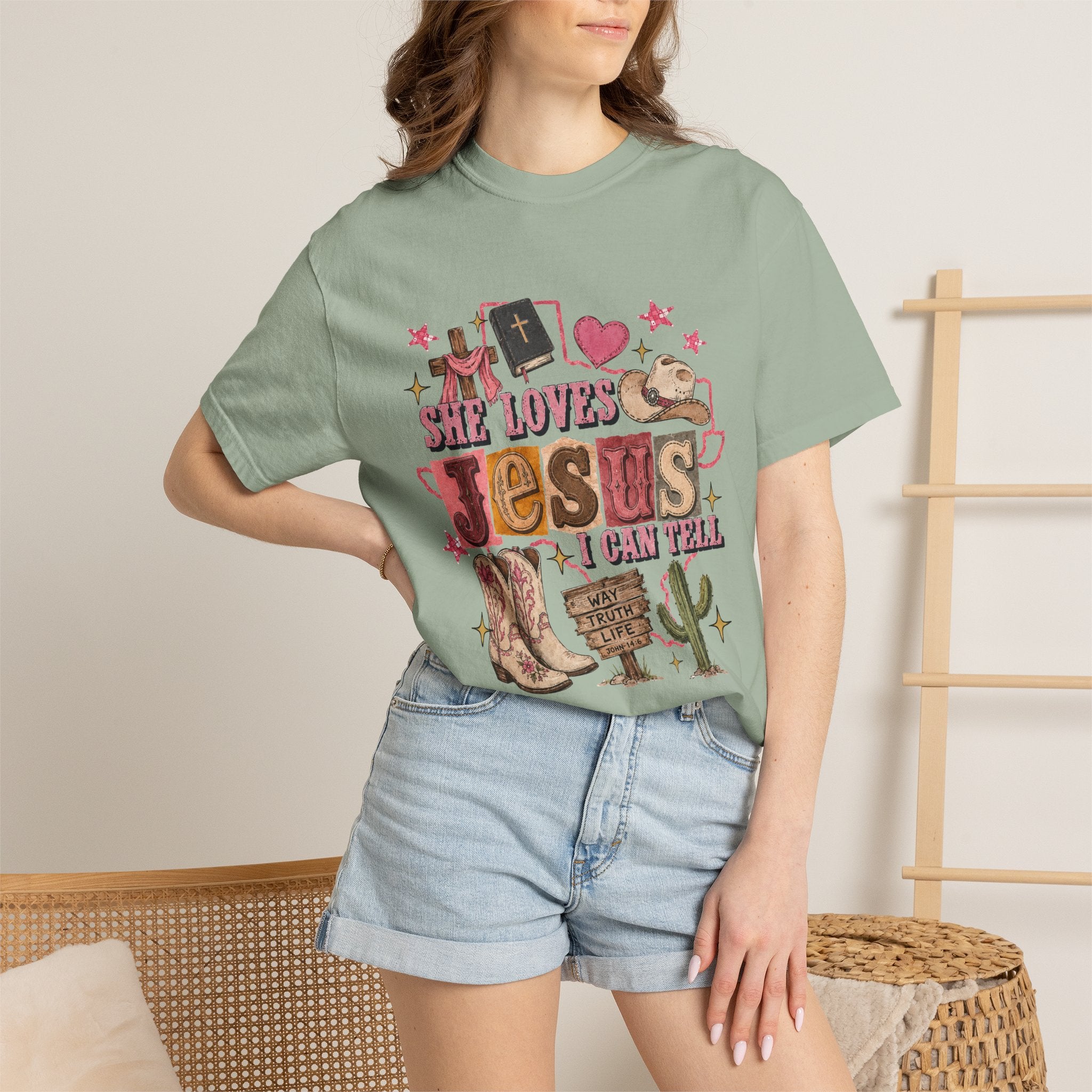 She Loves Jesus I Can Tell T-Shirt