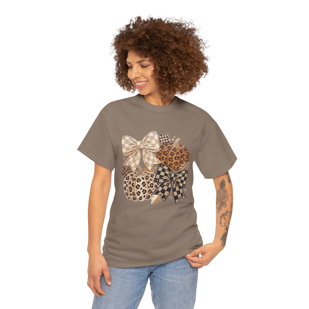 Leopard Pumpkin Trio T-Shirt