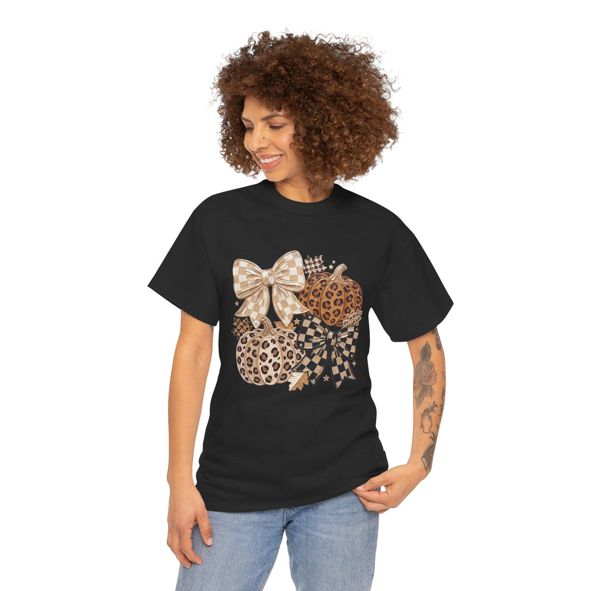 Leopard Pumpkin Trio T-Shirt