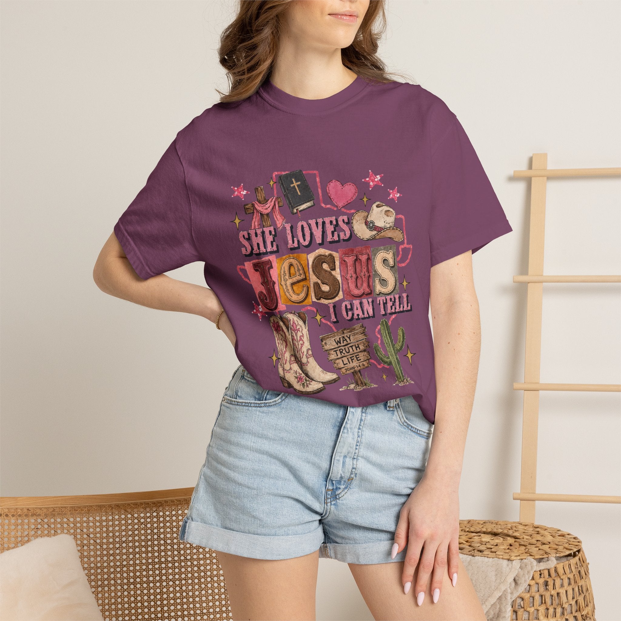 She Loves Jesus I Can Tell T-Shirt