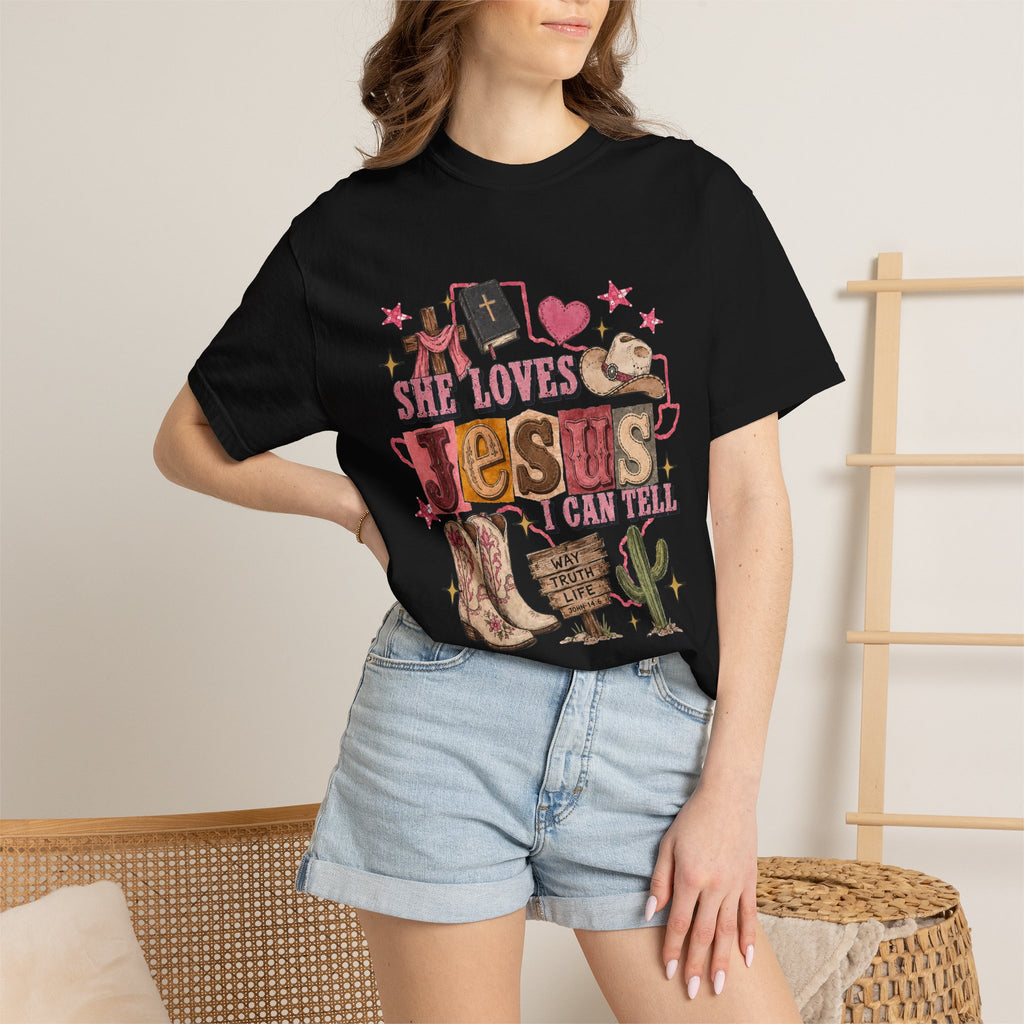 She Loves Jesus I Can Tell T-Shirt