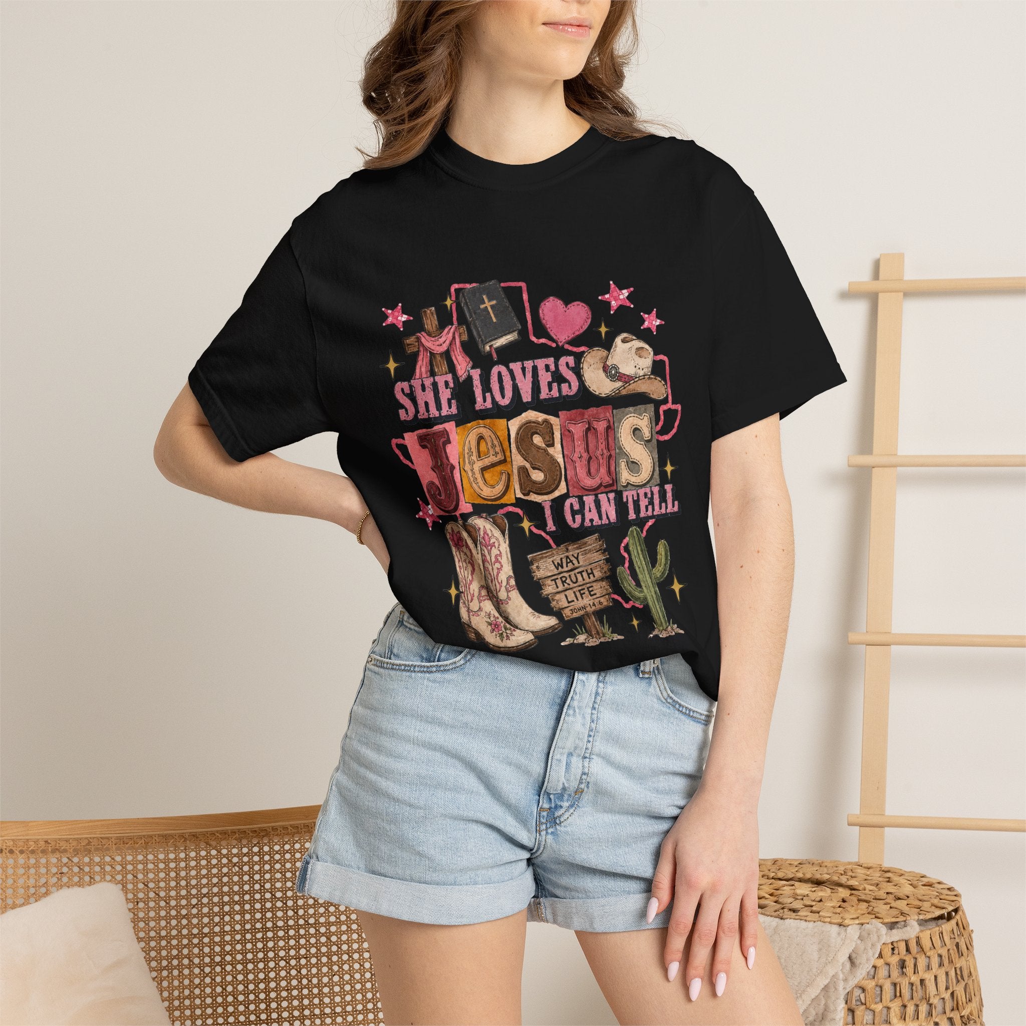 She Loves Jesus I Can Tell T-Shirt