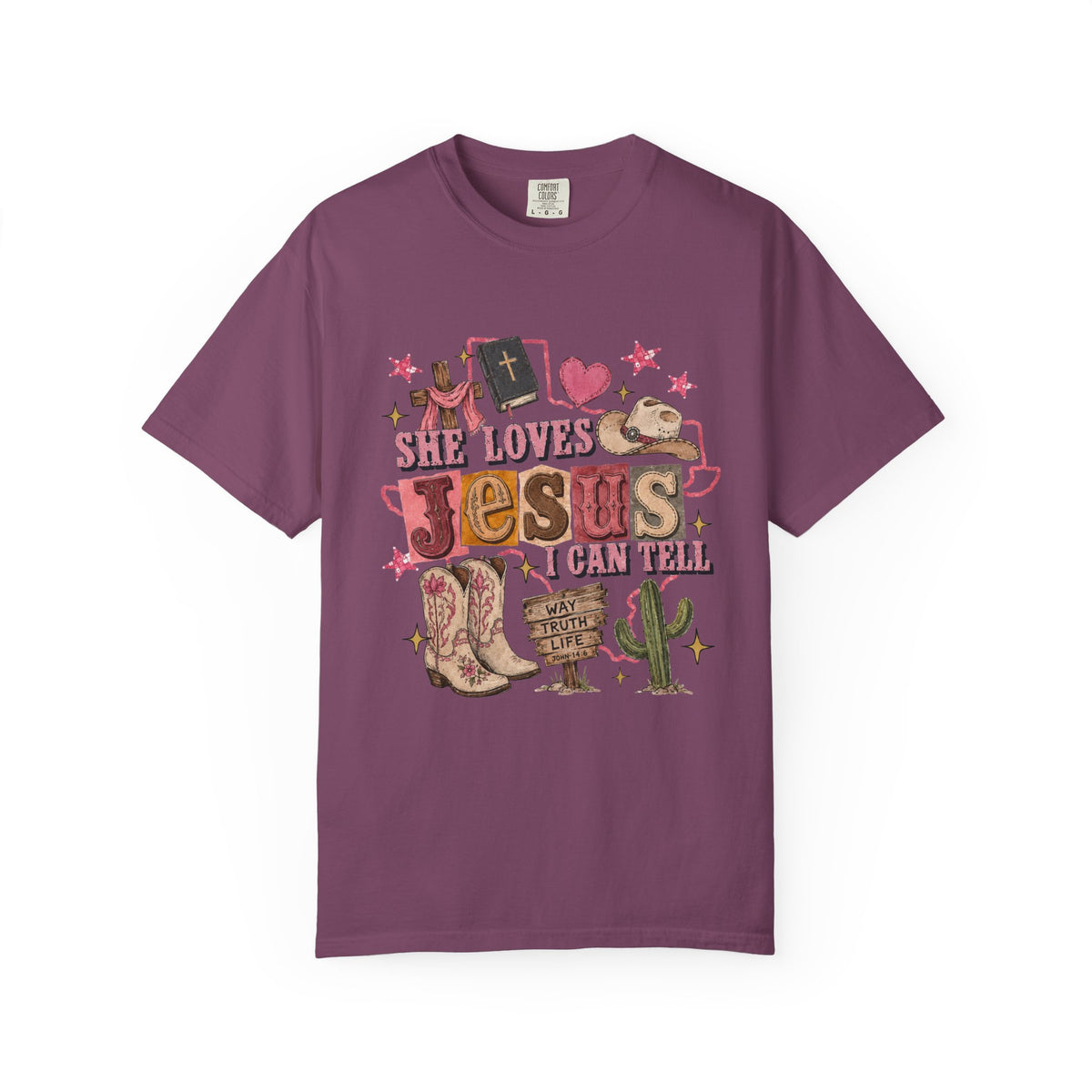 She Loves Jesus I Can Tell T-Shirt