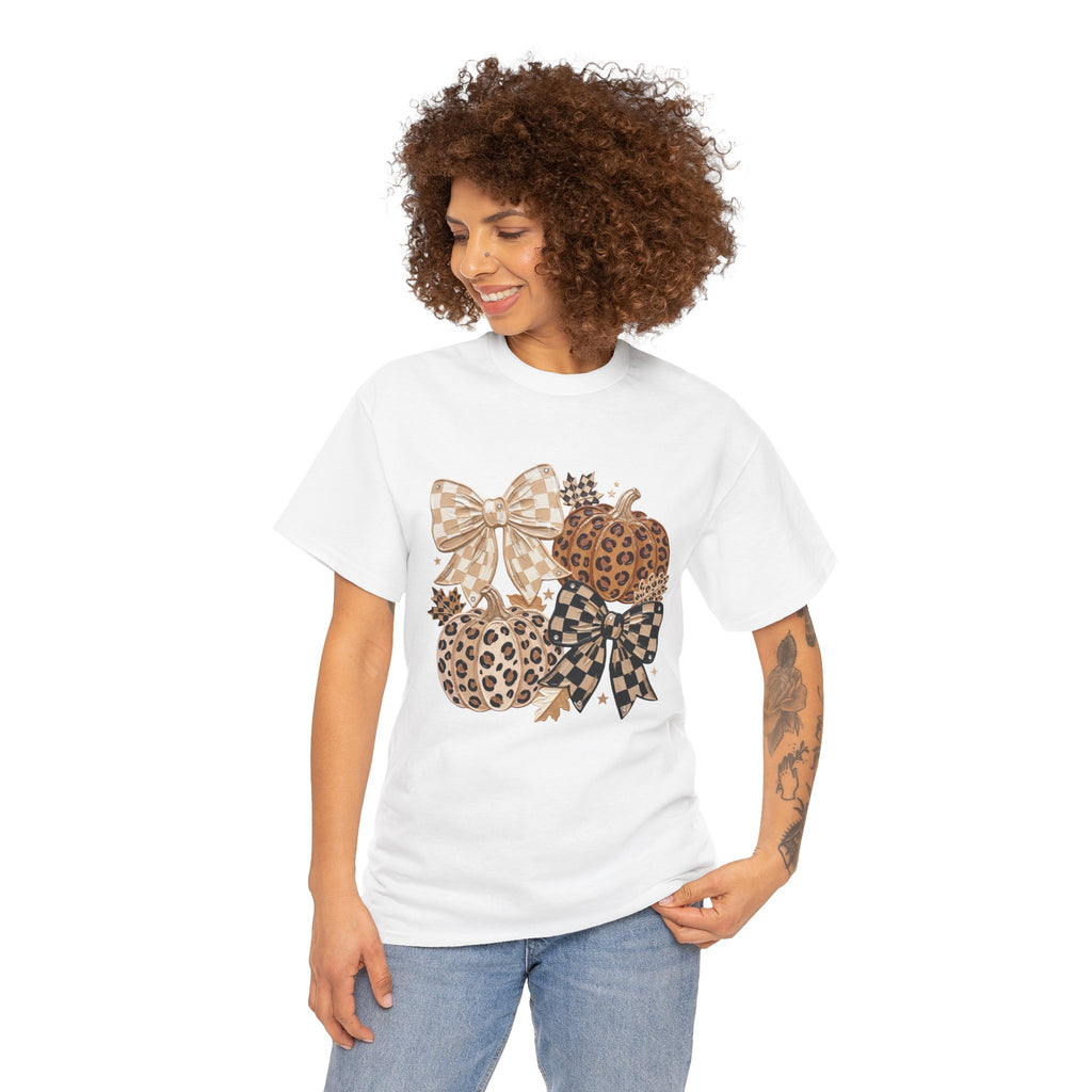 Leopard Pumpkin Trio T-Shirt