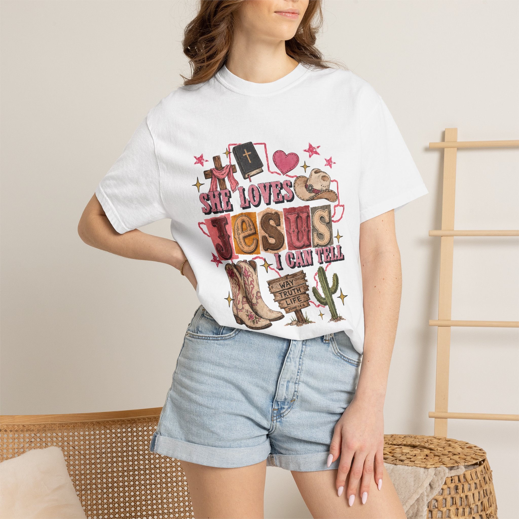 She Loves Jesus I Can Tell T-Shirt