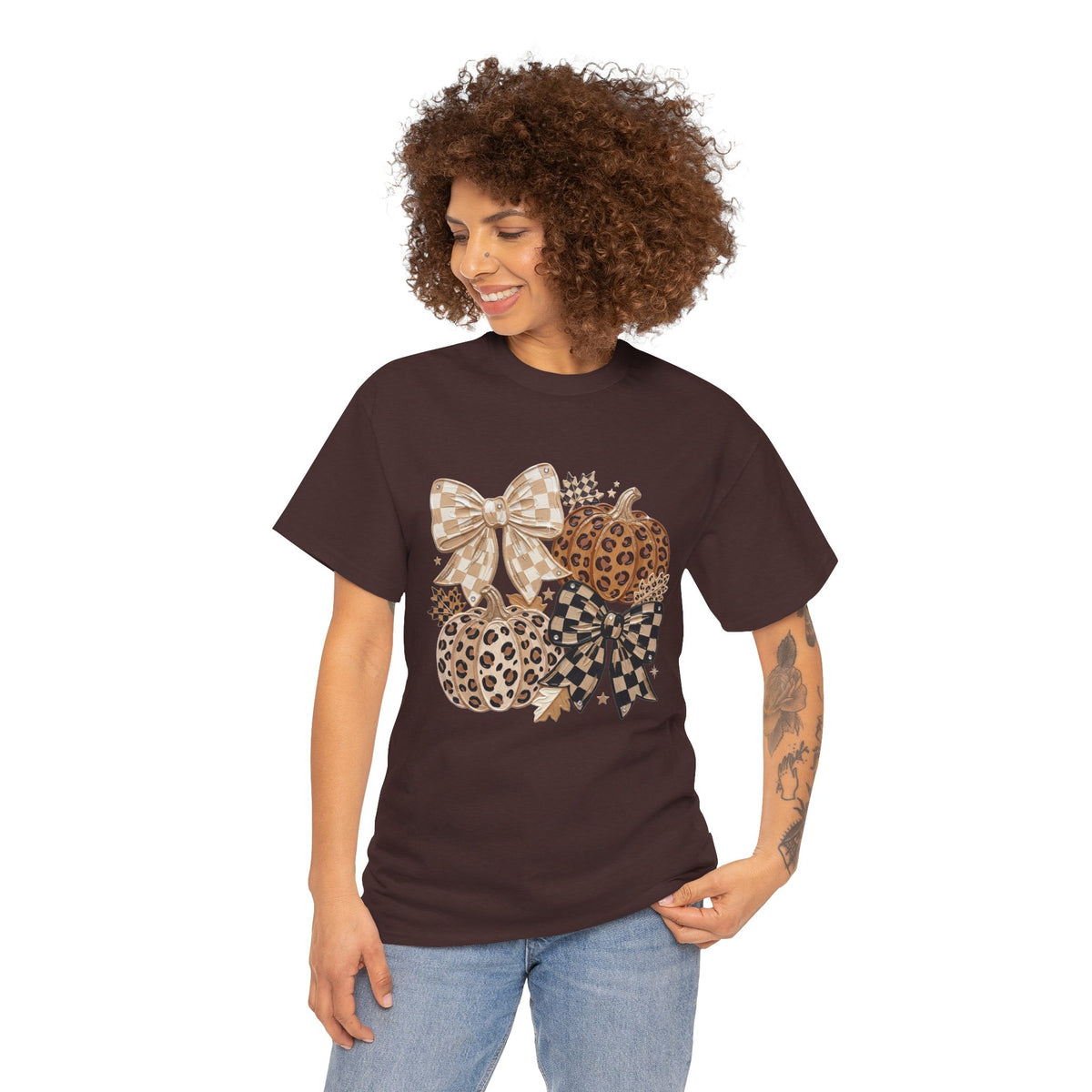 Leopard Pumpkin Trio T-Shirt