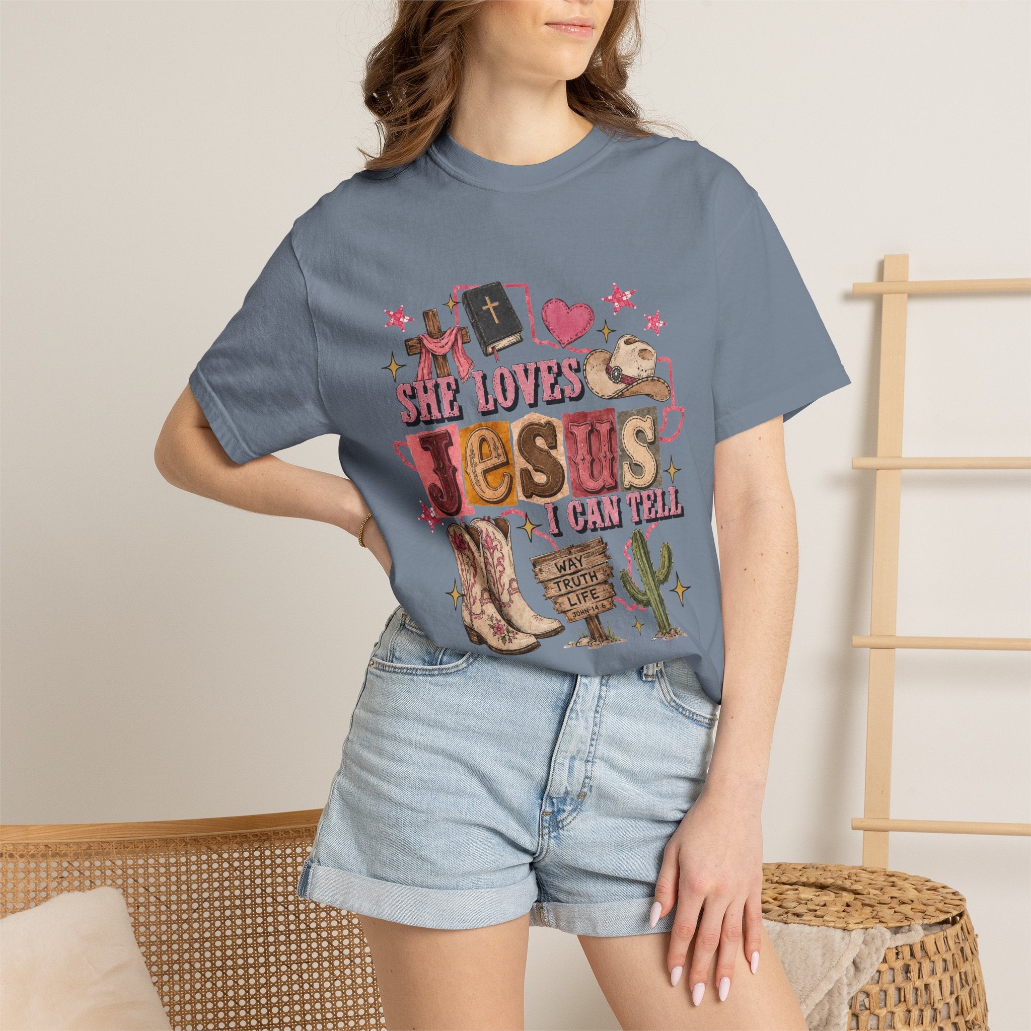 She Loves Jesus I Can Tell T-Shirt