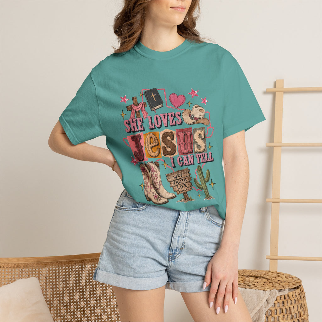 She Loves Jesus I Can Tell T-Shirt