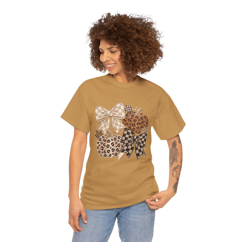 Leopard Pumpkin Trio T-Shirt