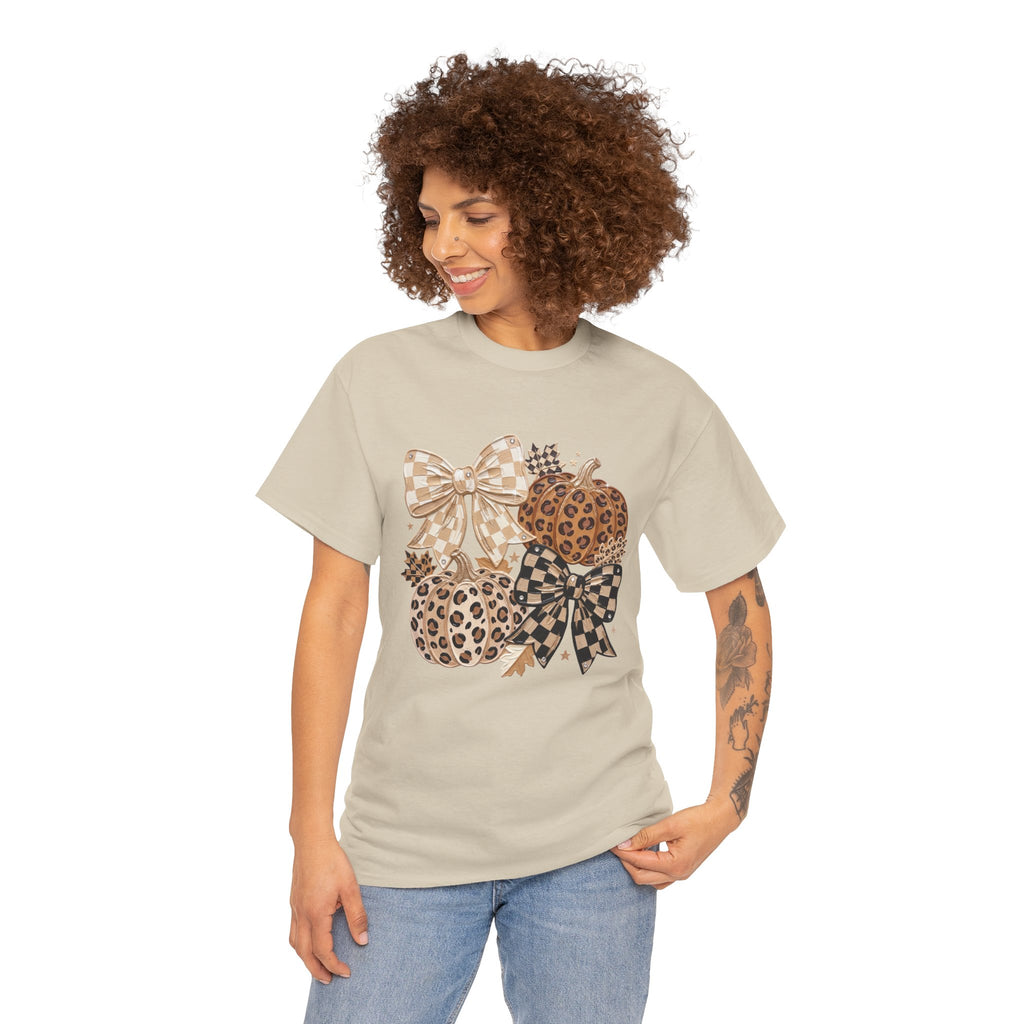 Leopard Pumpkin Trio T-Shirt
