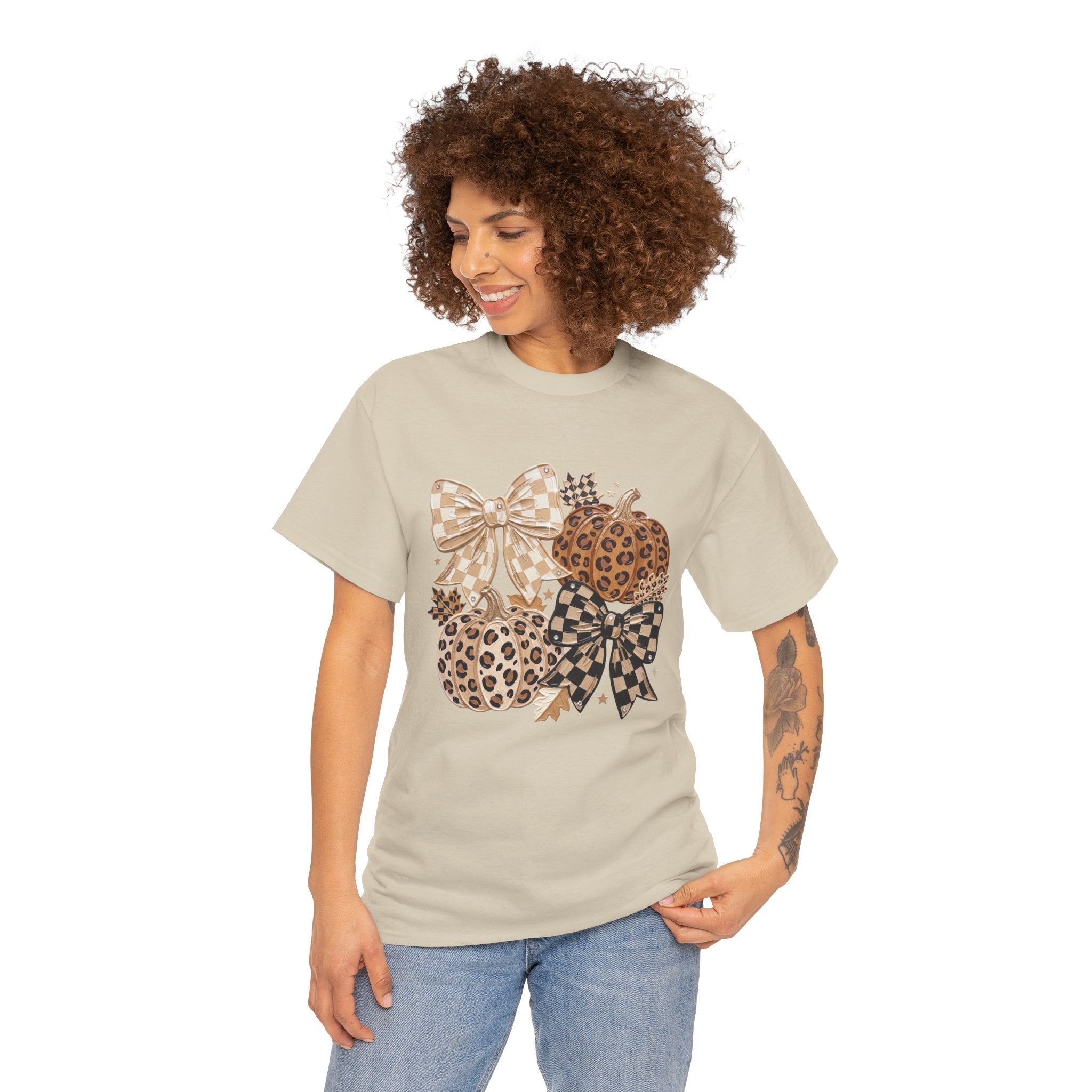 Leopard Pumpkin Trio T-Shirt